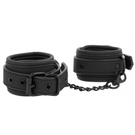 Esposas tobillos negras ankle cuffs